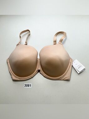 Auden Nursing Bra Beige 36DDD Adjustable Straps Underwire Full Coverage